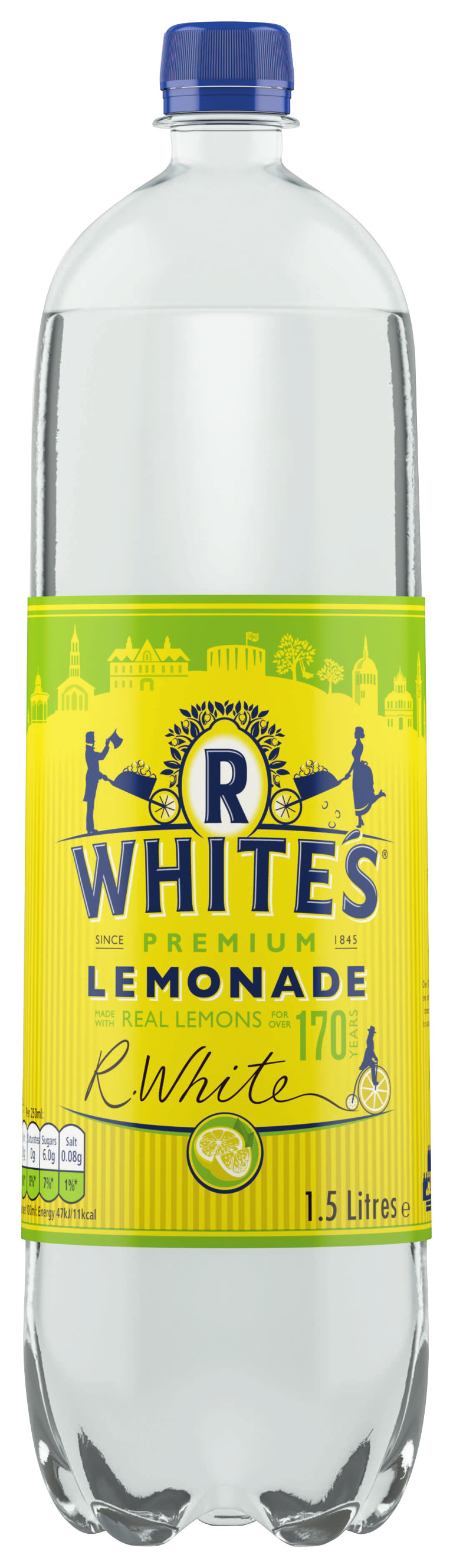 RWHITES LEMONADE PET 1.5Lx12